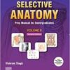 Selective Anatomy: Prep Manual for Undergraduates (Vol – 2), 2nd Edition Original PDF  