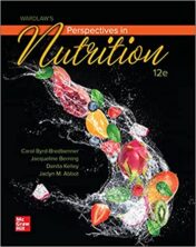 Wardlaw’s Perspectives in Nutrition 12th Edition 2022 Original pdf