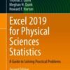 Excel 2019 for Physical Sciences Statistics A Guide to Solving Practical Problems 2021 Original pdf