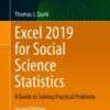 Excel 2019 for Social Science Statistics A Guide to Solving Practical Problems 2021 Original pdf