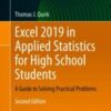 Excel 2019 in Applied Statistics for High School Students A Guide to Solving Practical Problems 2021 Original pdf