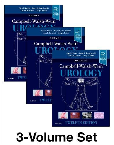 Campbell Walsh Wein Urology: 3-Volume Set, 12th edition (Original PDF from Publisher)