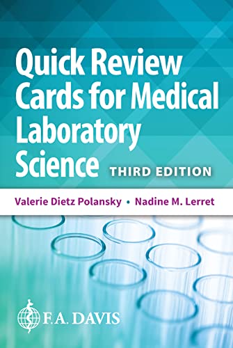 Quick Review Cards for Medical Laboratory Science, 3rd Edition (High Quality Image PDF) Quick Review Cards for Medical Laboratory Science, 3rd Edition (High Quality Image PDF)