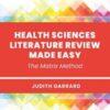 Health Sciences Literature Review Made Easy, 6th Edition (EPUB + Converted PDF)