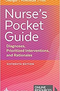 Nurse’s Pocket Guide: Diagnoses, Prioritized Interventions, and Rationales, 16th Edition (Original PDF from Publisher)