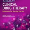 Abrams’ Clinical Drug Therapy: Rationales for Nursing Practice, 12ed (ePub+PDF)