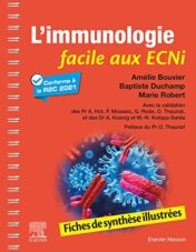 L’immunologie facile aux ECNi: Fiches de synthèse illustrées 2022 Original PDF