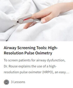 Airway Screening Tools: High-Resolution Pulse Oximetry