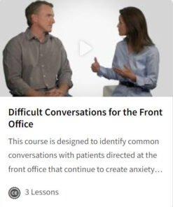 Difficult Conversations for the Front Office