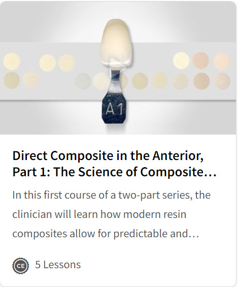 Direct Composite in the Anterior, Part 1: The Science of Composite and Shade Matching