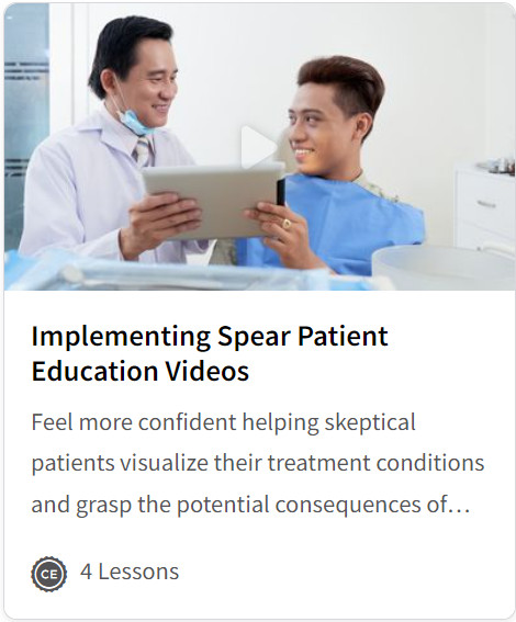 Implementing Spear Patient Education Videos