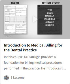 Introduction to Medical Billing for the Dental Practice