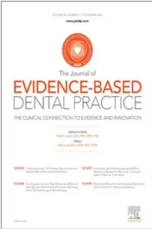 Journal of Evidence Based Dental Practice, Full Archive (2008 – 2022) Original PDF