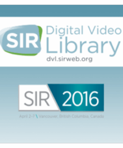 SIR 2016 Digital Video Library (DVL) – Online Only