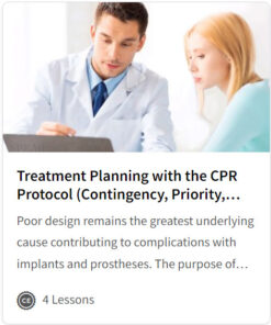 Treatment Planning with the CPR Protocol (Contingency, Priority, Risk)