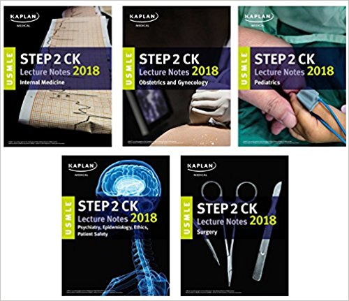 USMLE Step 2 CK Lecture Notes 2018: 5-Book Set (USMLE Prep) 1st Edition