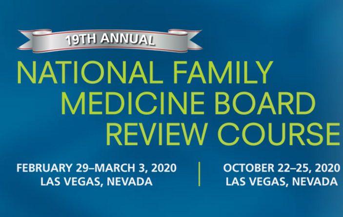 CCME The National Family Medicine Board Review Self-Study Course 2020