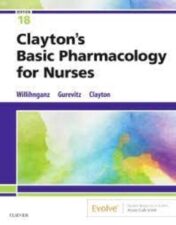 Clayton’s Basic Pharmacology for Nurses – E-Book, 18th Edition 2019 Original PDF