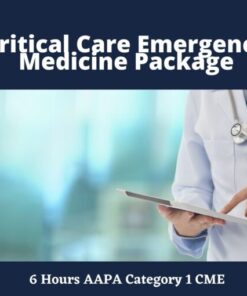 Critical Care Emergency Medicine Package (CME VIDEOS)