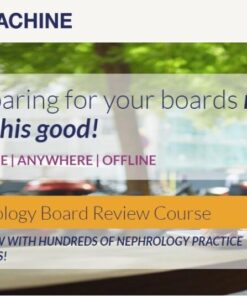 Passmachine Nephrology Review (v3.1) (The PassMachine) (Videos with Slides + Audios + PDF + Qbank Exam mode)