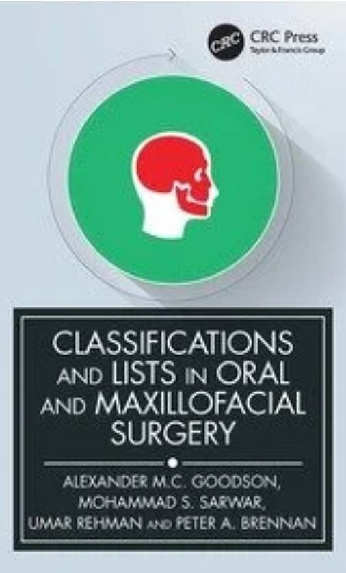 Classifications and Lists in Oral and Maxillofacial Surgery 2024 Original PDF