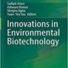 Innovations in Environmental Biotechnology 2022 Original pdf Innovations in Environmental Biotechnology 2022 Original pdf