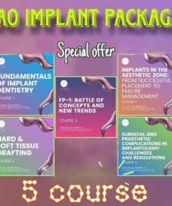 IAO Implantology Package - Special offer (5 Courses)